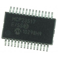 MCP23S17-E/SS   MICROCHIP  SSOP-28