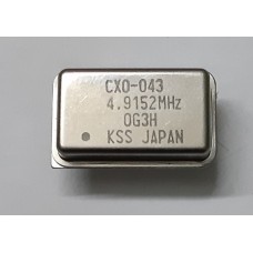 CXO-043 4.9152MHZ 4 PIN CRYSTAL