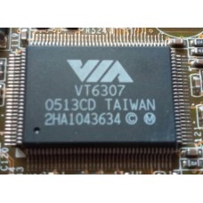 VT6307  VIA   QFP128